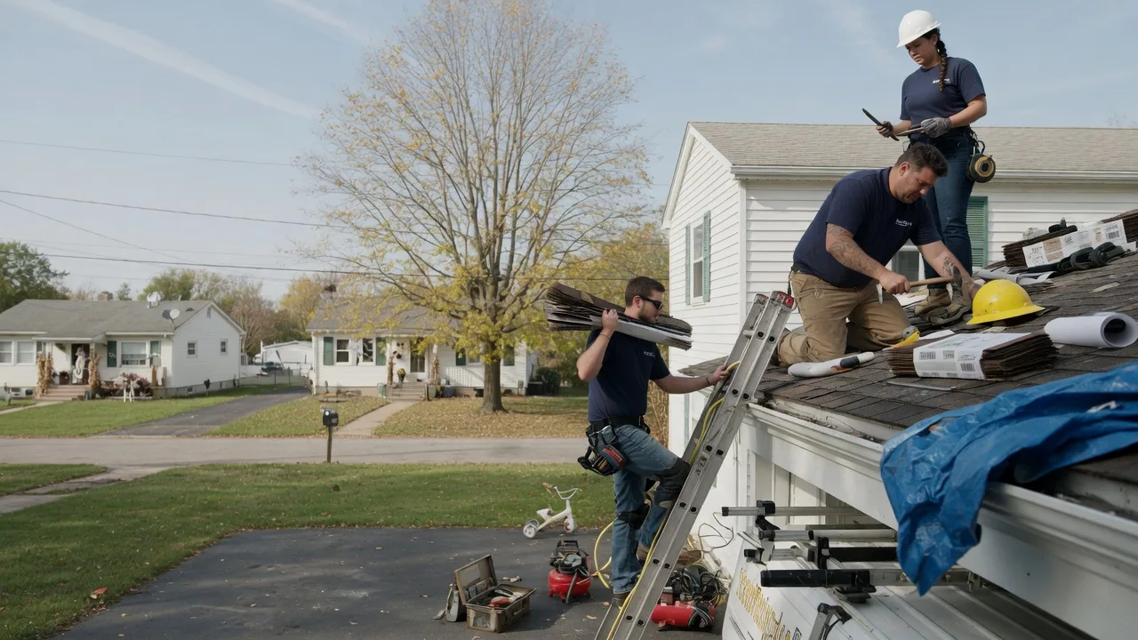 Local Roofing Contractors in Marshall, IN near me